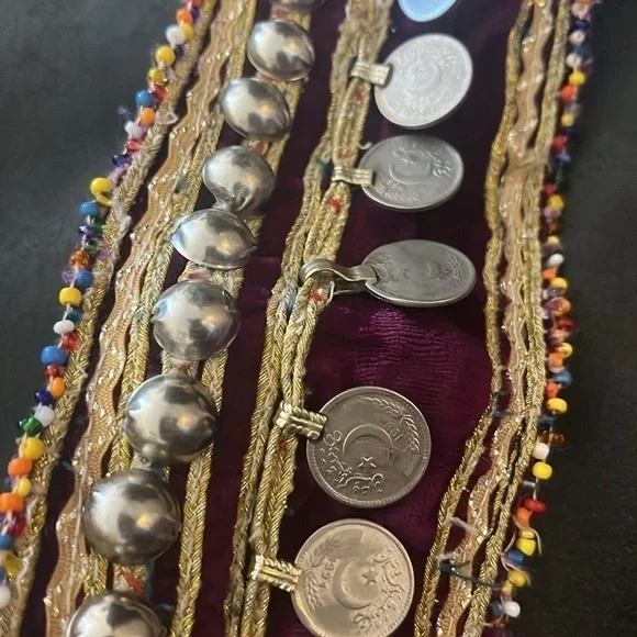 Dassios “Unique Piece” Genuine Leather Luxury Handbag Large Boho Hobo Tassel Bag - Picture 4 of 13